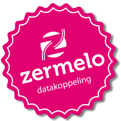 Button met het logo van Zermelo.